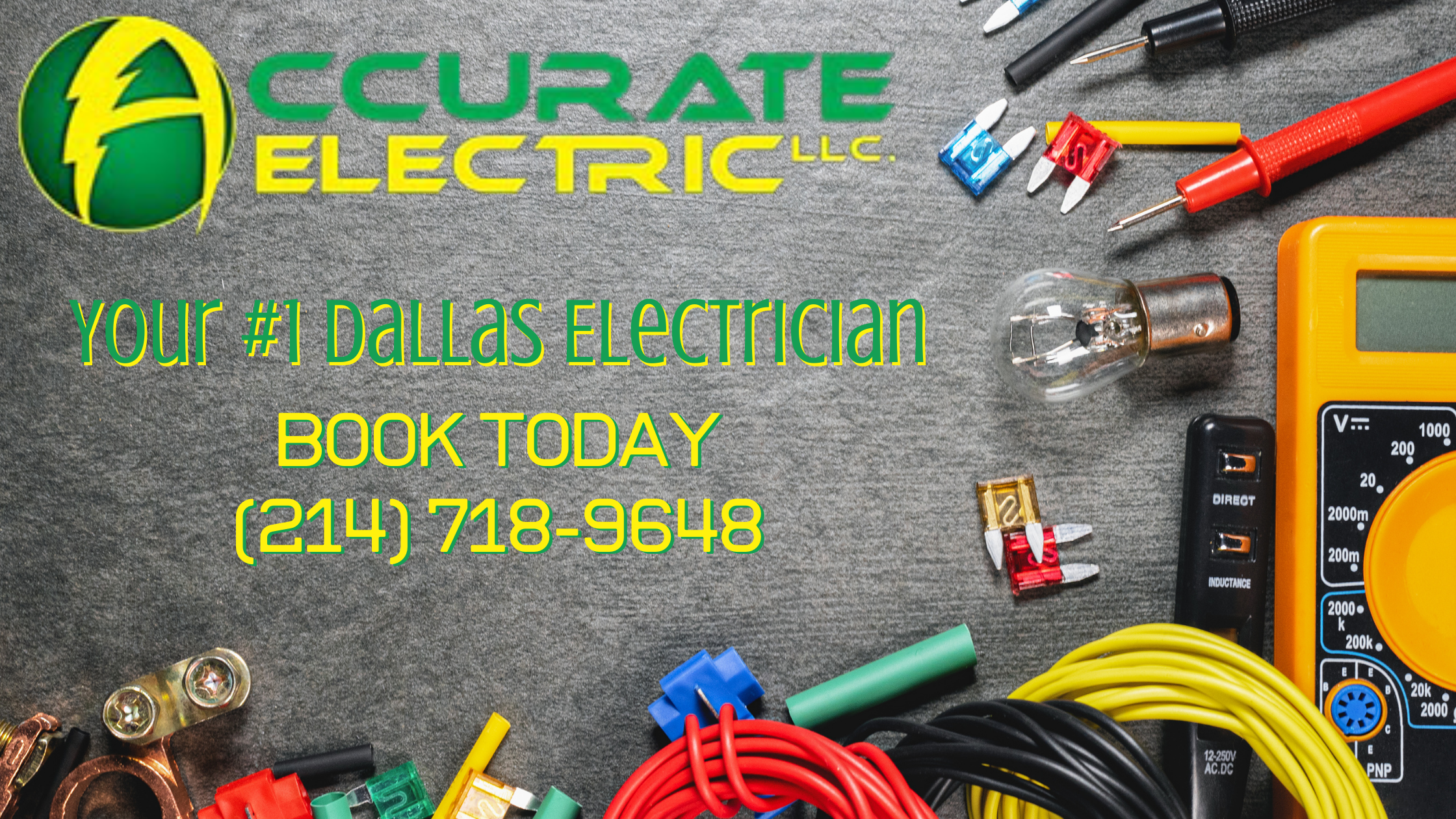 Accurate Electric - Your #1 Dallas Electrician - 214-718-9648